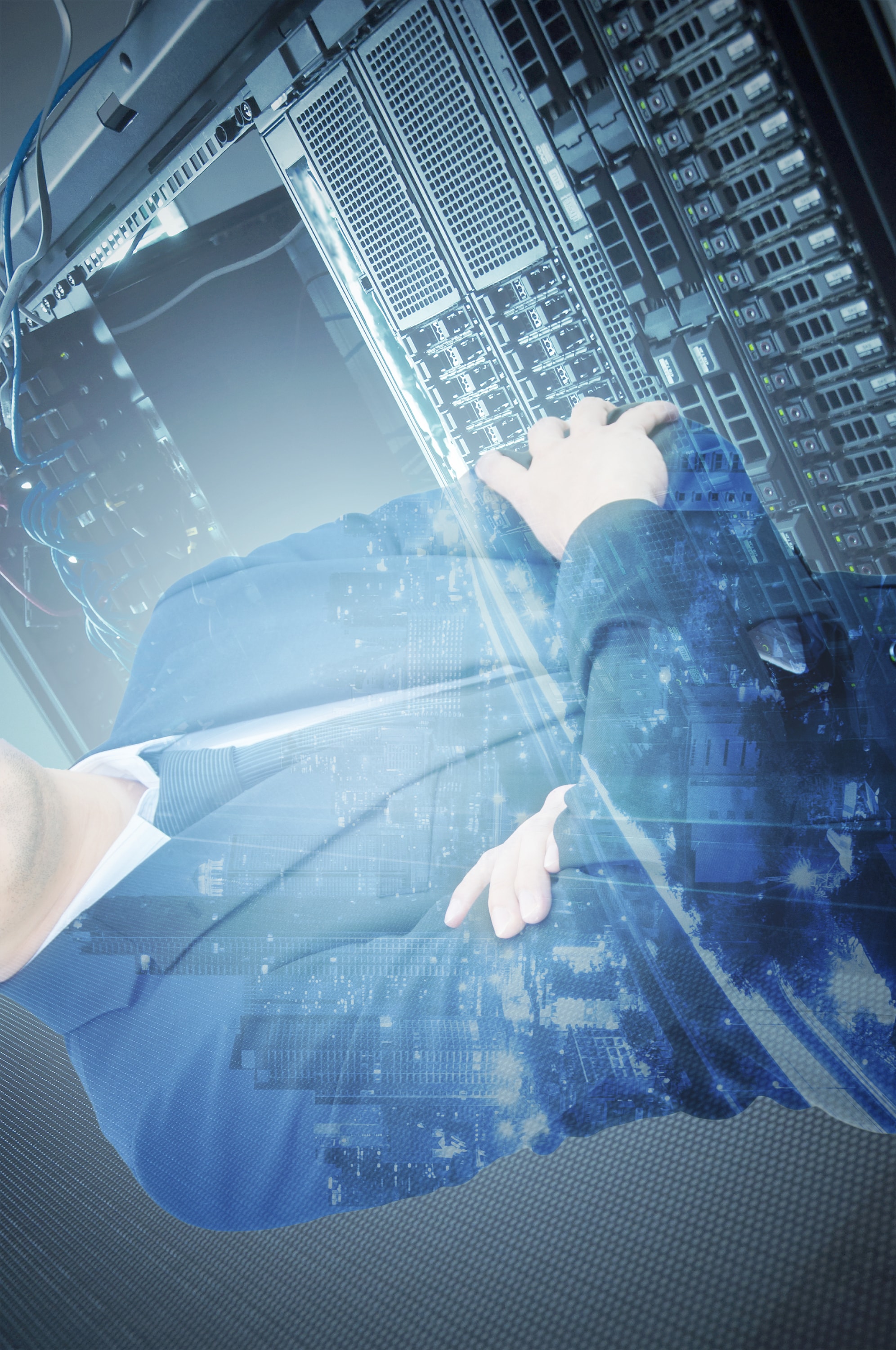 Data recovery professional with server infrastructure